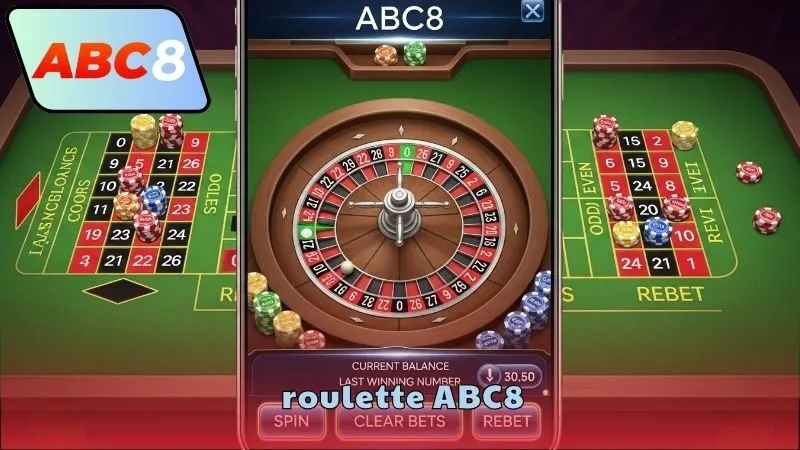 Roulette ABC8 với luật chơi dễ hiểu