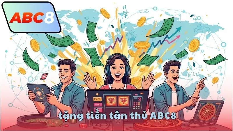 Tặng tiền tân thủ ABC8 – Quà chào mừng từ nhà cái uy tín 3 Cách nhận tặng tiền tân thủ ABC8
