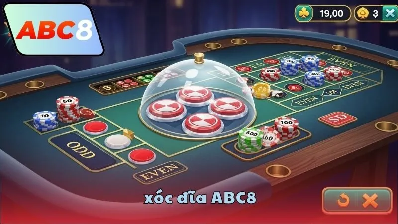 Xóc đĩa ABC8 và bí quyết thắng lớn