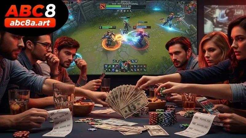 Các loại kèo cá cược giải Dota 2 The International tại ABC8
